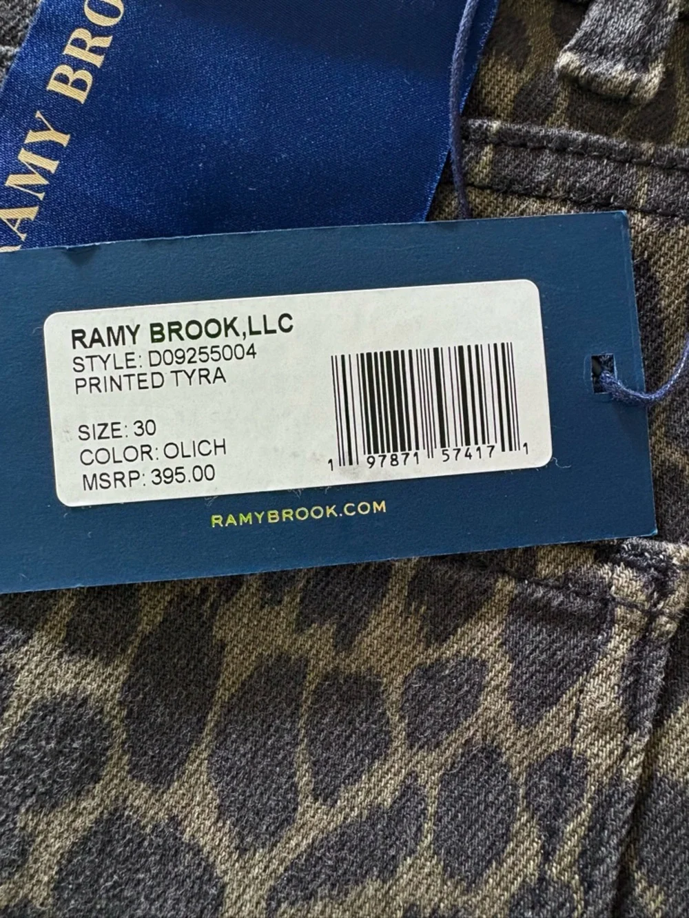 Ramy Brook Tyra Printed Wide-Leg Jeans - Picture 11 of 13